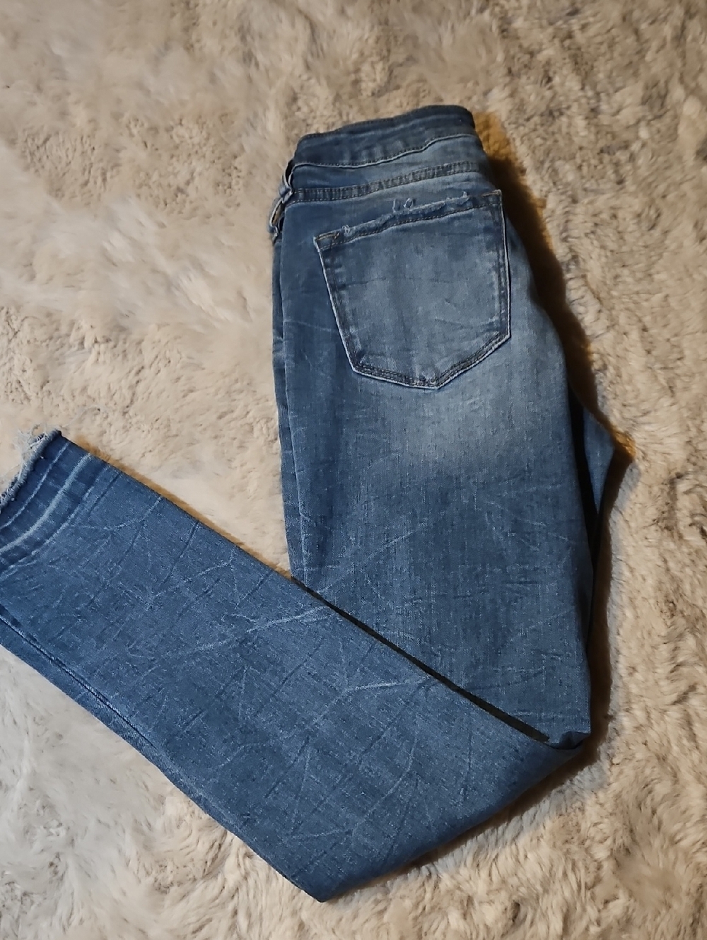 KanCan Faded Blue Skinny Jeans